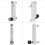 LZQ-7 2-20LPM Acrylic Gasflowmeter mit Sauerstoff-Regelventil 12