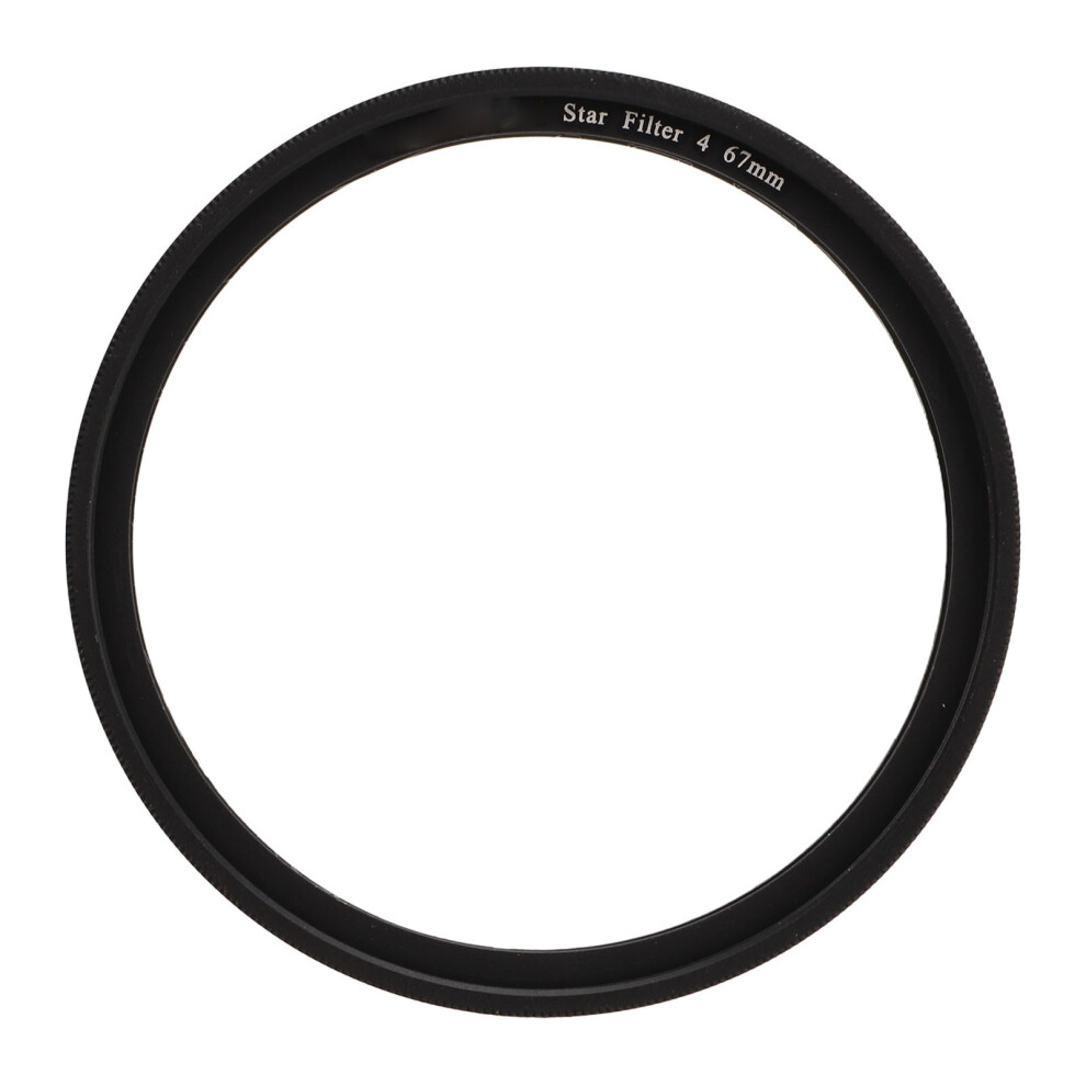 Adjustable Star Filter 67Mm Anti Glare Scratch-Resistant Lens For Dslr Cameras 6921352744913