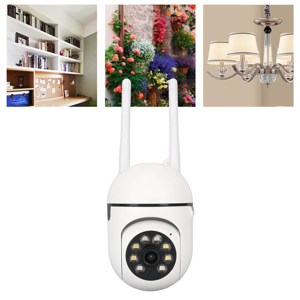 Waterproof Wifi 1080P Home Camera With Night Vision, 128Gb Support 8731352751488