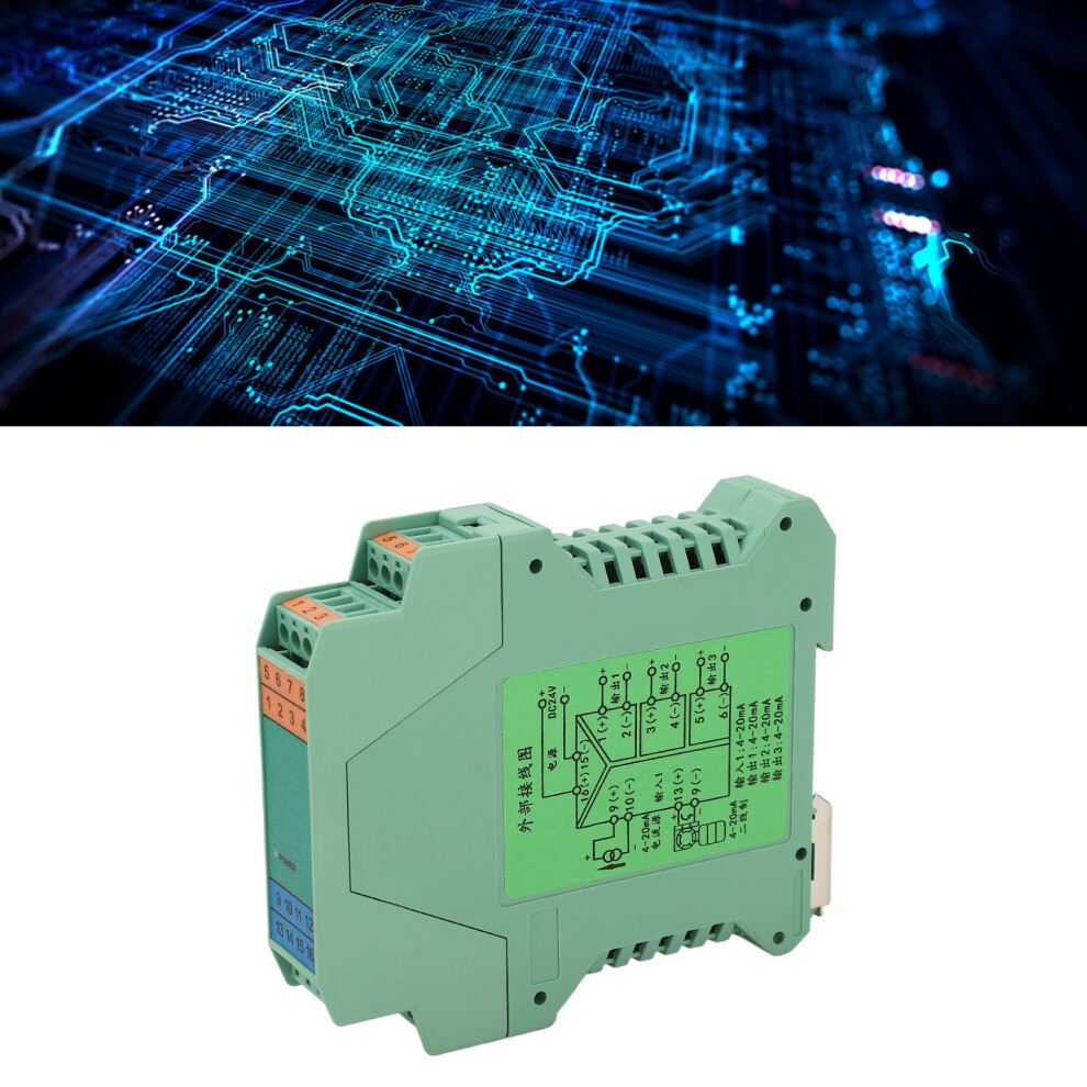 Dc Signal Isolator 4-20Ma 1 In 3 Out, 24V, Anti-Interference 5011352753136