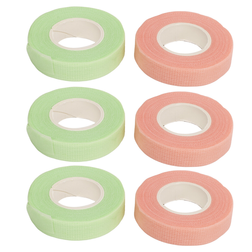 Breathable 40pcs Eyelash Extension Tape - Pink & Green for Professionals