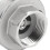 5 Way Check Valve DN32 Aluminum Alloy Backflow Preventer, Spring, Threaded 7