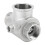 5 Way Check Valve DN32 Aluminum Alloy Backflow Preventer, Spring, Threaded 3