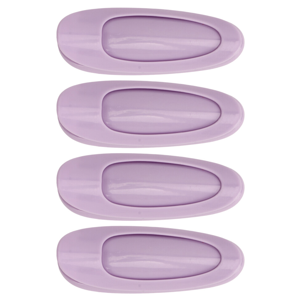 4pcs Purple ABS Long Tooth Hair Volume Clips Heat Resistant Volume Clips