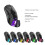 Wireless Ergonomic Mouse 1000-4000 DPI Silent Light Black 7