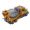Kids RC Cement Mixer Car 1:14 Scale Multi-Function Remote Color Yellow 12
