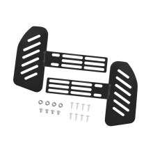 E-scooter Front Foot Pegs Anti-Slip DIY Set For Vehicle Modification, Easy To Install, Lightweight Aluminum