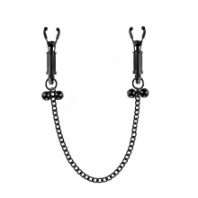 Nipple Clamps With Chain, Adjustable Weight Metal Nipple Clamps For Men And Women, Non-Piercing Nipple Clips
