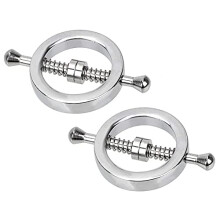 Nipple Clamp Stainless Steel With Weights For Women, Erotic Fetish Breast Clamps