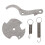 Durable Aluminum Slingshot Trigger with Ergonomic Design and Rebound 2