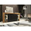 Creative Furniture Eden 164cm Sideboard LED - Oak & Black Matt Doors 6