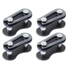 Bicycle Chain Master Link 100-Piece Missing Link Connectors For Single Speed Bike Black