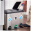 Waste Bin Stickers Self-Adhesive PVC Labels For Recycling And Waste Sorting Color-Coded Durable 4