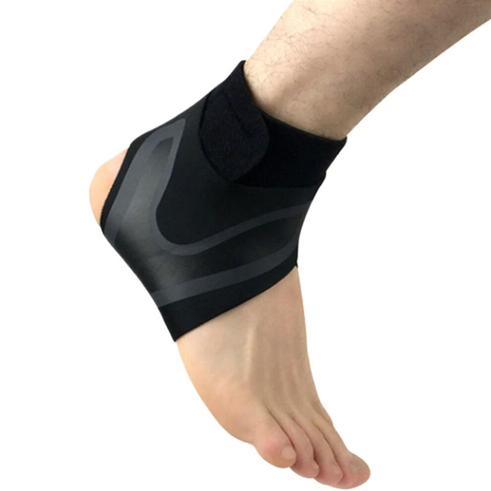 1PC Sports Compression Ankle Support Ankle Stabilizer Brace Tendon Pain Relief Foot Sprain Wrap Basketball Football