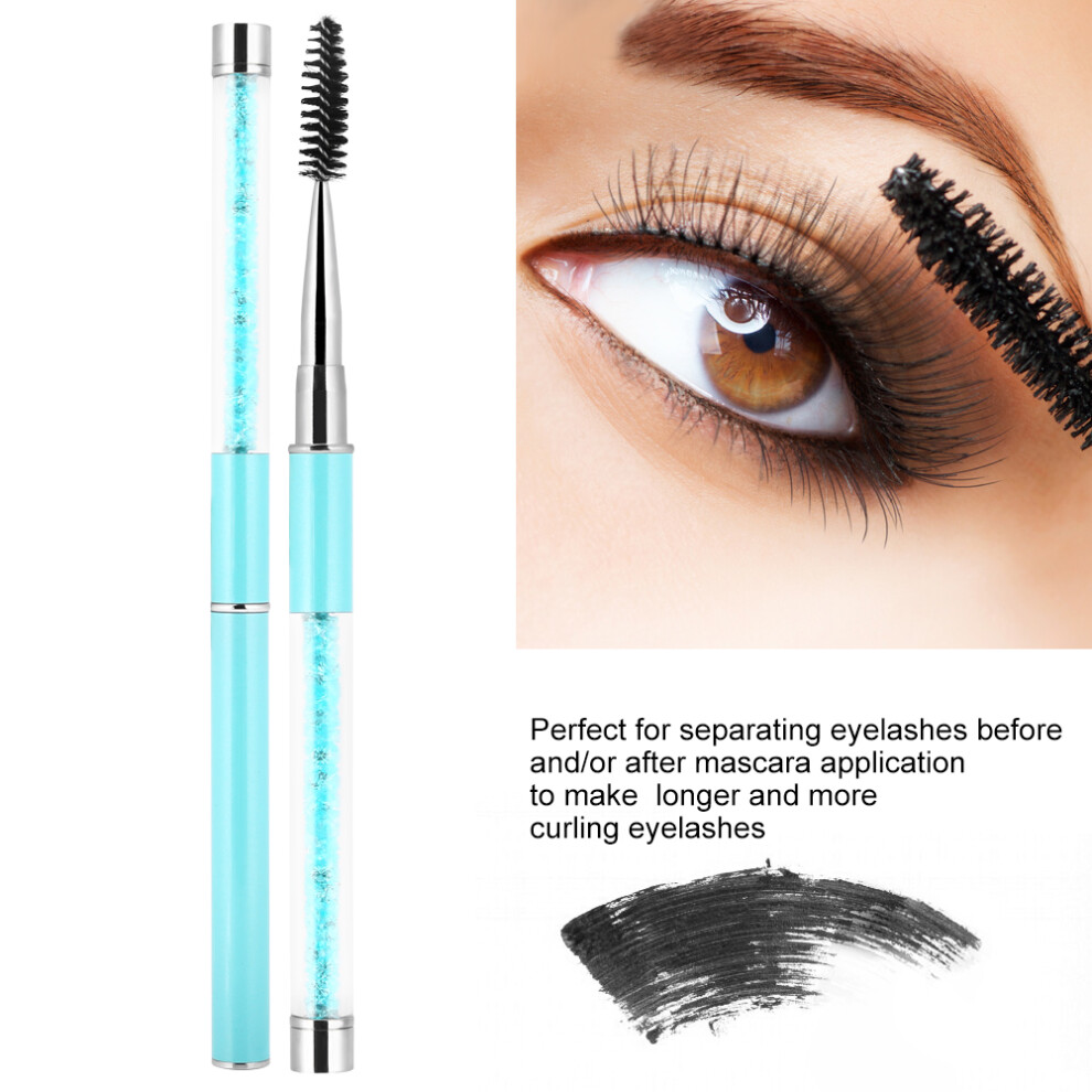 Blue Eyelash & Eyebrow Brush Mascara Wands Applicator, 17X1cm