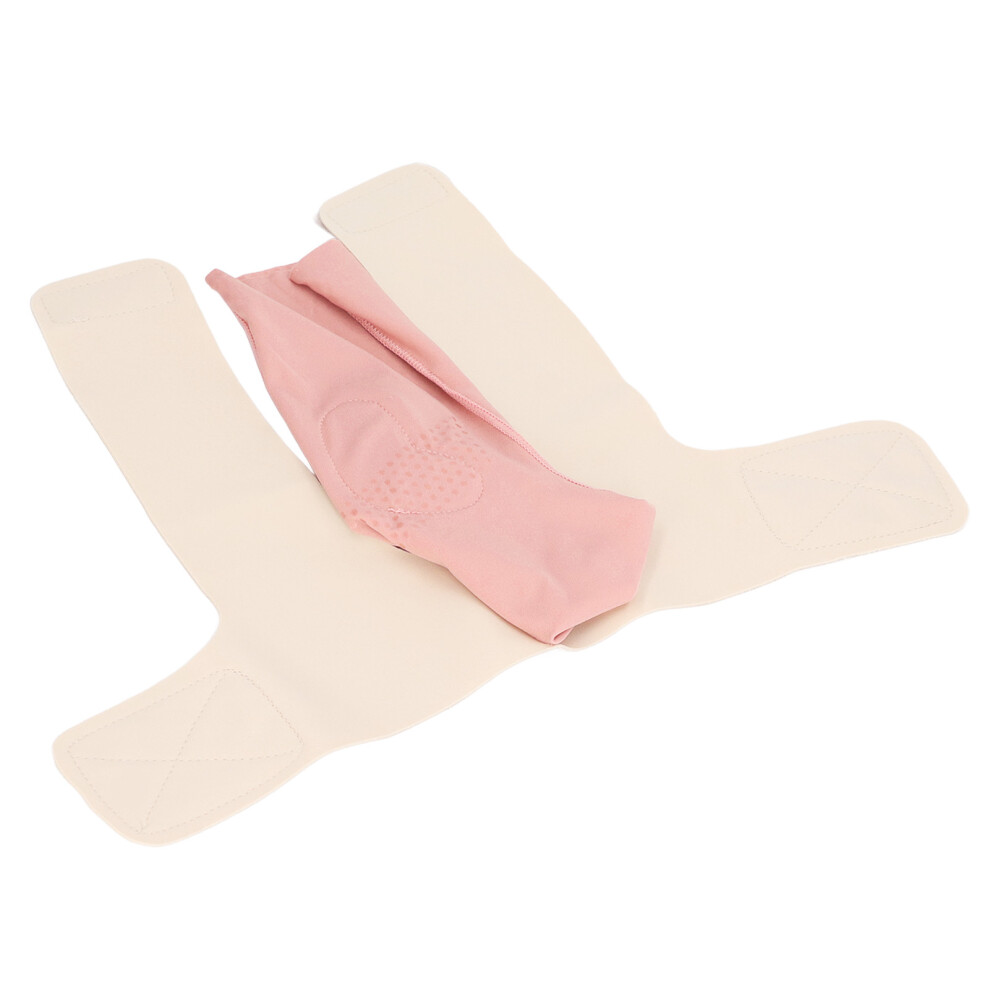 Breathable Pink Ankle Compression Brace for Sports Recovery, Size L-image-OPC-PKZ2VNV-NEW