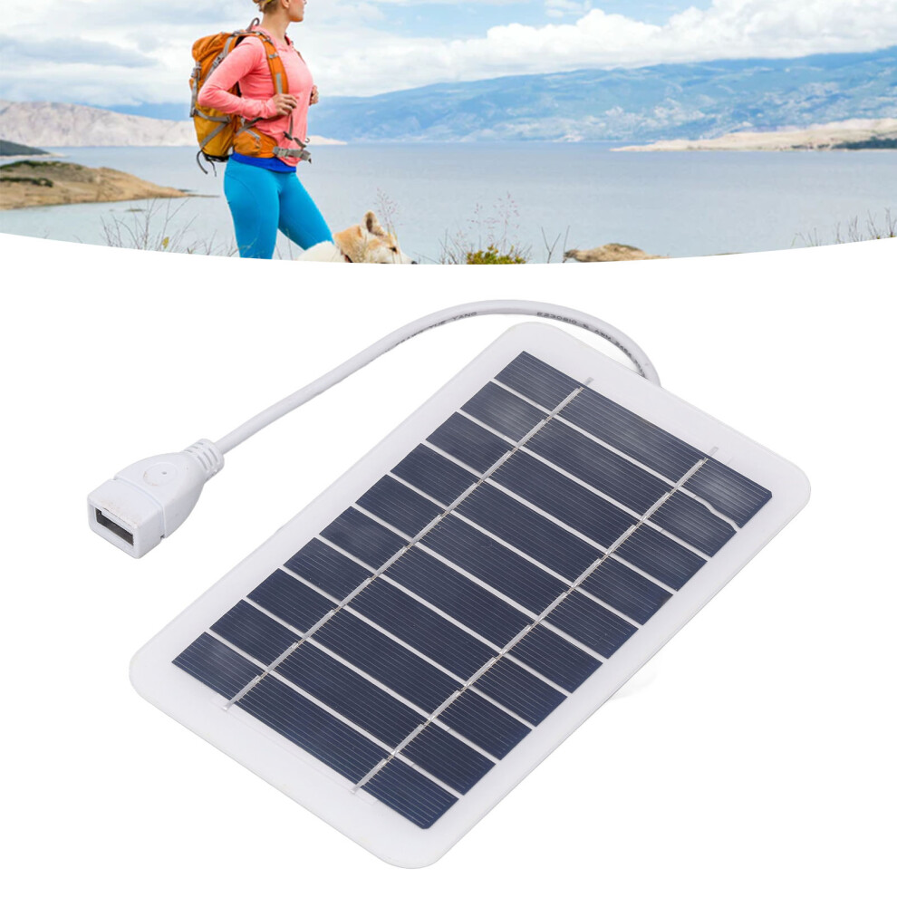 Portable 2W Solar Panel Charger For Phones & Camera, 5V Usb 6931352817388
