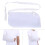 Adjustable Breathable Mesh Arm Sling Support for Elbow & Shoulder (White) 3
