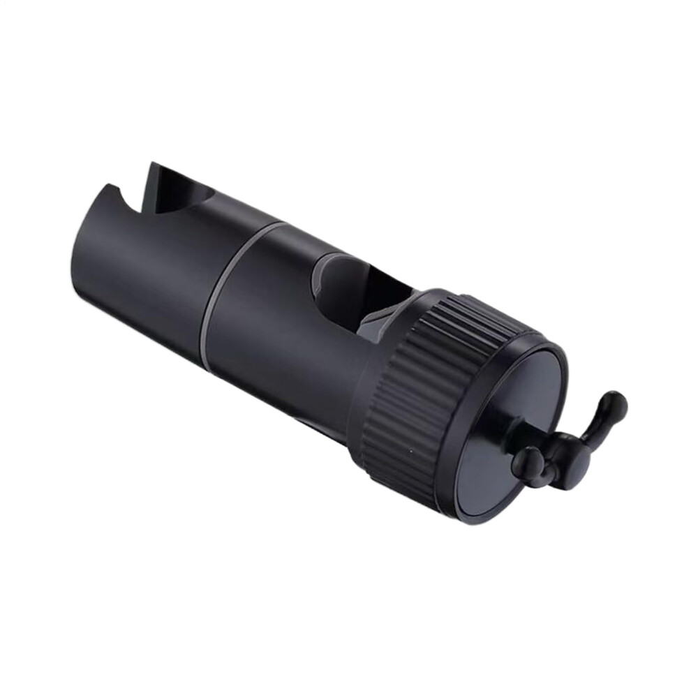 Handheld Shower Head Bracket No Drill Showerhead Wand Mount Universal Fit Black Finish 9084446324334