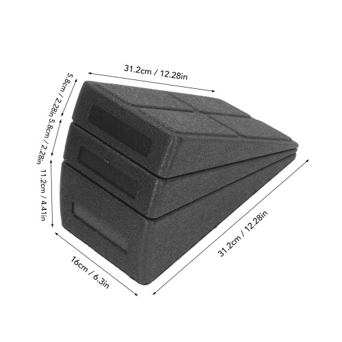 Adjustable Black EPP Slant Board for Home Exercise & Calf Stretching 1