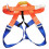 Rock Climbing Harness Half Body Safety Belt, Adjustable Straps, Thick Padding, Polyester Multicolor 1