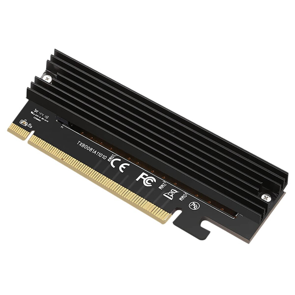M.2 To Pcie X16 Adapter Card, Pcie Expansion Card For M.2 Nvme/Sata Ssd, Heat Sink Included 9016109316585