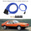 1m Blue 8mm Spark Plug Wire for 4 Cylinders - Durable & High Efficiency 4