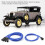 1m Blue 8mm Spark Plug Wire for 4 Cylinders - Durable & High Efficiency 5