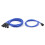 1m Blue 8mm Spark Plug Wire for 4 Cylinders - Durable & High Efficiency 14