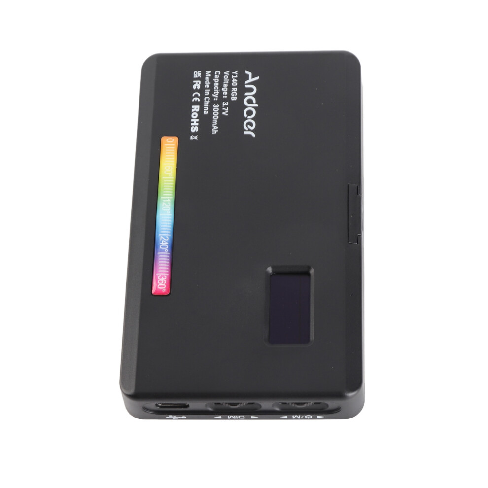 Led Video 2500K-9000K Bi-Color Rgb, 8W, 125G, 11.5Cm Light 4651352859141