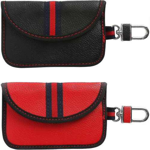 étui Compact Crochet Porte-clés 9x14cm) Etui Anti RFID Signal Faraday Pochette Sac, Lot De 2 Pochettes Blocage Signal Pour Clé Voiture En Fibre De Carbone, Avec 2 Porte-clés En Méta | Leroy