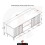 Creative Furniture Tide Crest 120cm TV Unit Gold - Dark Grey 7