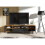 Creative Furniture Rift Loft 200cm TV Unit - Oak & Black 3