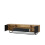 Creative Furniture Rift Loft 200cm TV Unit - Oak & Black 9