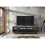 Creative Furniture Rift Loft 200cm TV Unit - Rustic & Black 3