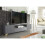 Creative Furniture Tide Crest 200cm TV Unit Gold - Modern Fluted Design 2
