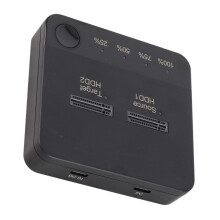 High-Speed M.2 SATA SSD Duplicator Dual Bay Station 1Gbps for 2230 2260 2280