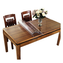 Thick Table Cover Transparent PVC Outdoor Table Protector Antifouling Washable 60x120cm 1mm, 110x150cm 43.3x59in