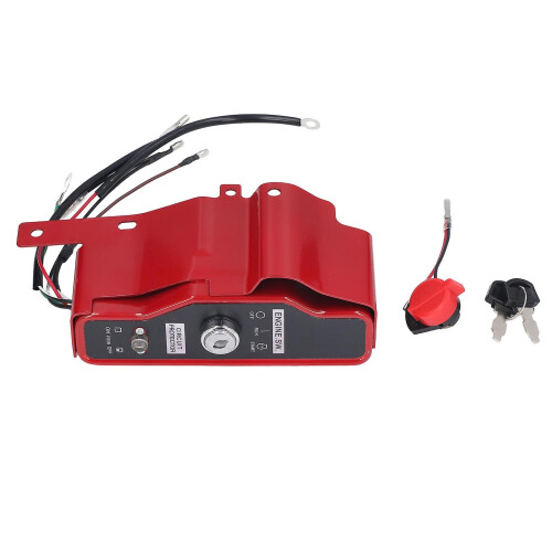 Ignition Key Switch Box Kit with 2 Keys for GX340 GX390 11hp 13hp Engine 1