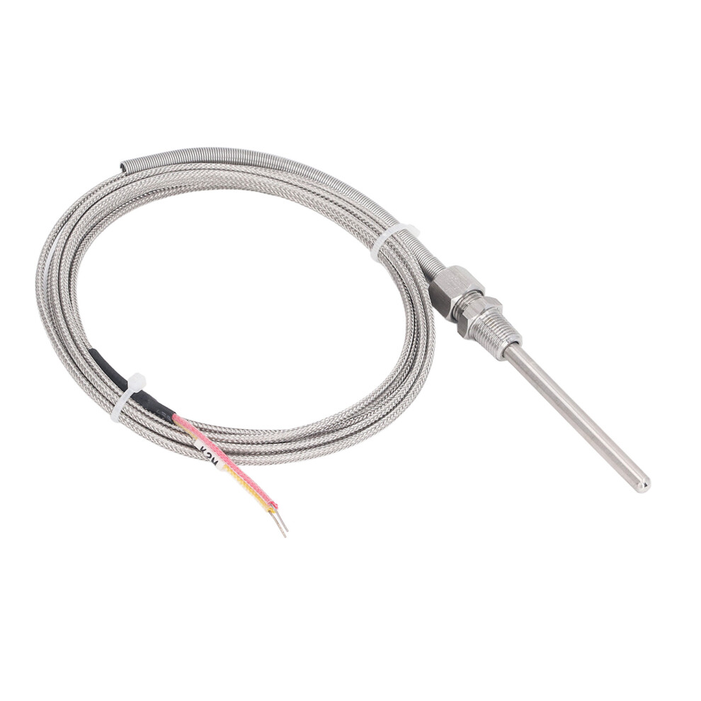 K Type Thermocouple 1/8In Npt 2M Line Adjustable Spring Temperature Sensor 3311352891862
