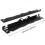 2Pcs Car Wheel Alignment Tool With Tape, Rust-Resistant, Hanging Hole Design, Space-Saving, Black Iron Auto Maintenance 2