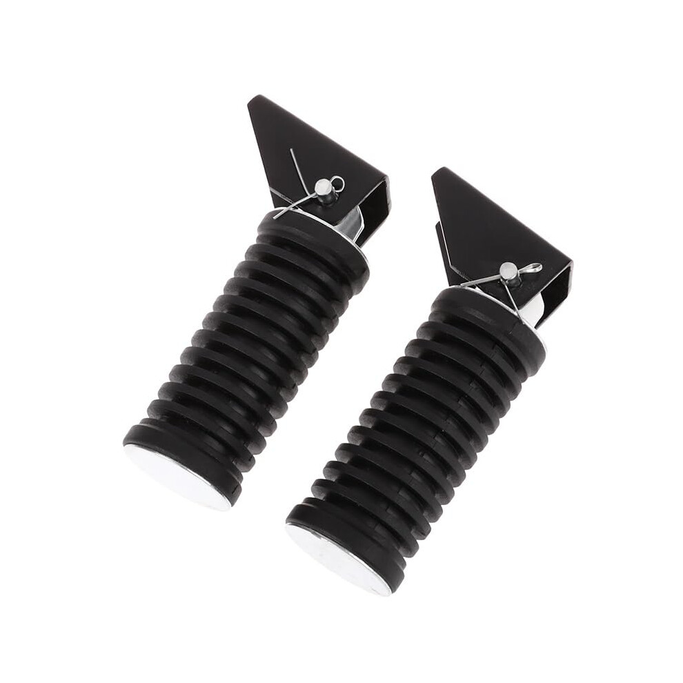 Motorbike Foot Rests Gs125 Gn125 Compatible Universal Motorcycle Foot Pegs Bracket For Most Motorcycles 1 Pair 9354506187651