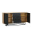 Creative Furniture Vista Loft 140cm Sideboard - Oak & Black 9