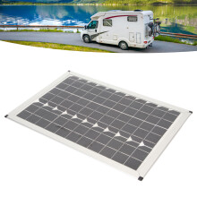 100W 12V Solar Panel Kit with USB Charger for Car Boat RV Marine