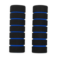Foam Sponge Handlebar Grip Cover Blue Non Slip Motorcycle Grips For Mountain Bicycle Racing Bicycle