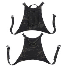 Schnell einsatzfähiger Helm-Set mit Nylon-Tragetasche für Kampfrettung, schwarz CP