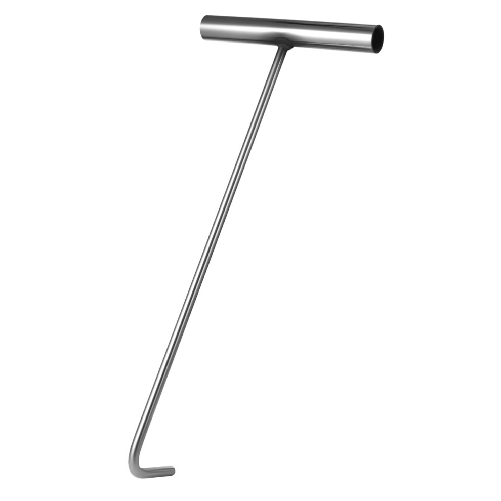 Manhole Cover Lifter Stainless Steel Hook Drain Cover Lifting Tool Heavy-Duty Easy To Clean 9393856229192