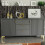 Creative Furniture Tide Crest 140cm Dark Grey Sideboard Gold - Modern Fluted Design 4