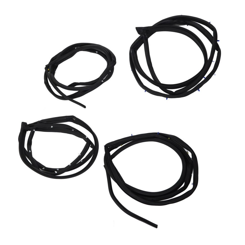 4pcs Car Door Seal Strip Set Fits Civic Sedan 2006-2011 Rubber Moulding-image-OPC-PKZ6GXK-NEW