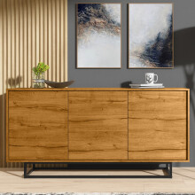 Halo Loft 160cm Sideboard - Oak